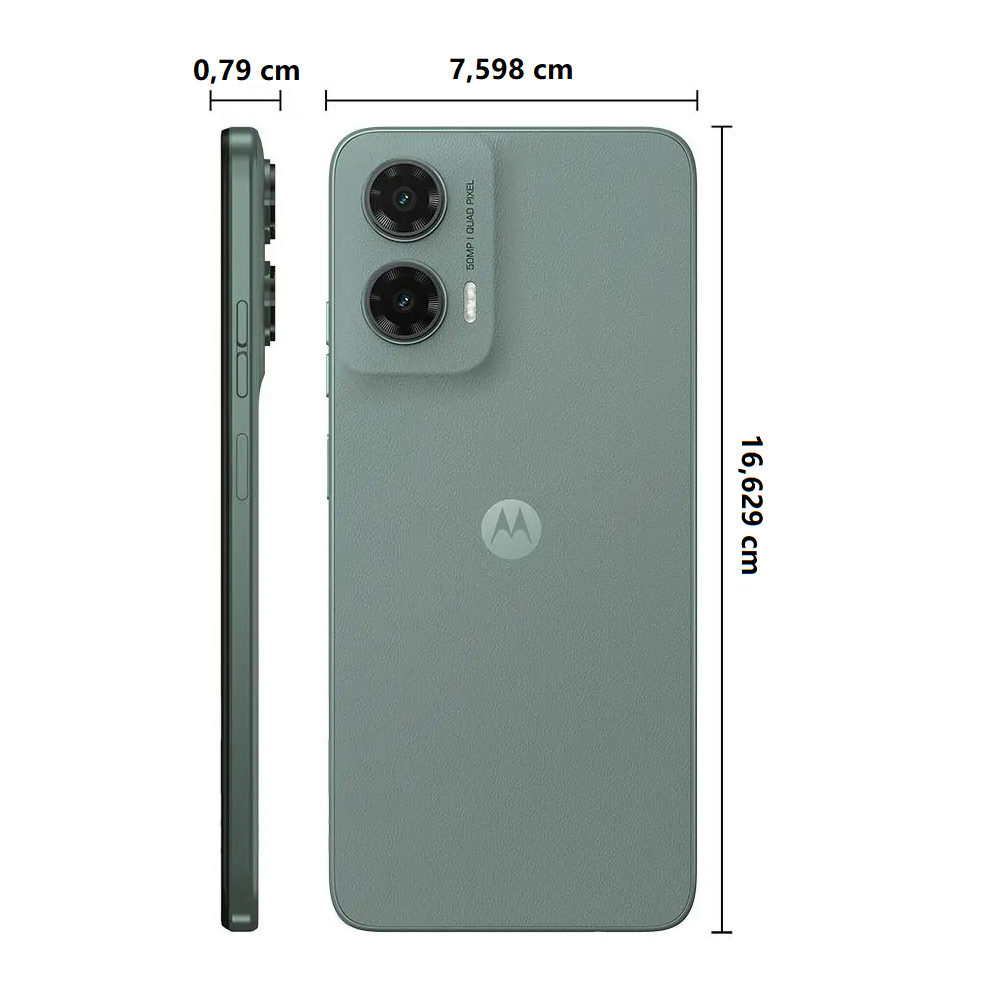 Smartphone Motorola Moto G35 Cinza 256GB 4GB RAM+8GB RAM Booster Tela 6,7" Câmera 50MP+Selfie 16MP, , large image number 9